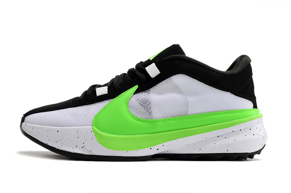 Nike Zoom Freak 5 Black white green